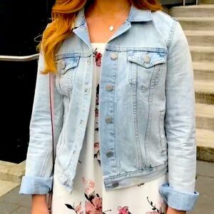 Gap Women’s Denim Jacket Light Blue Women’s XS